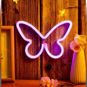 Butterfly Design Neon Light